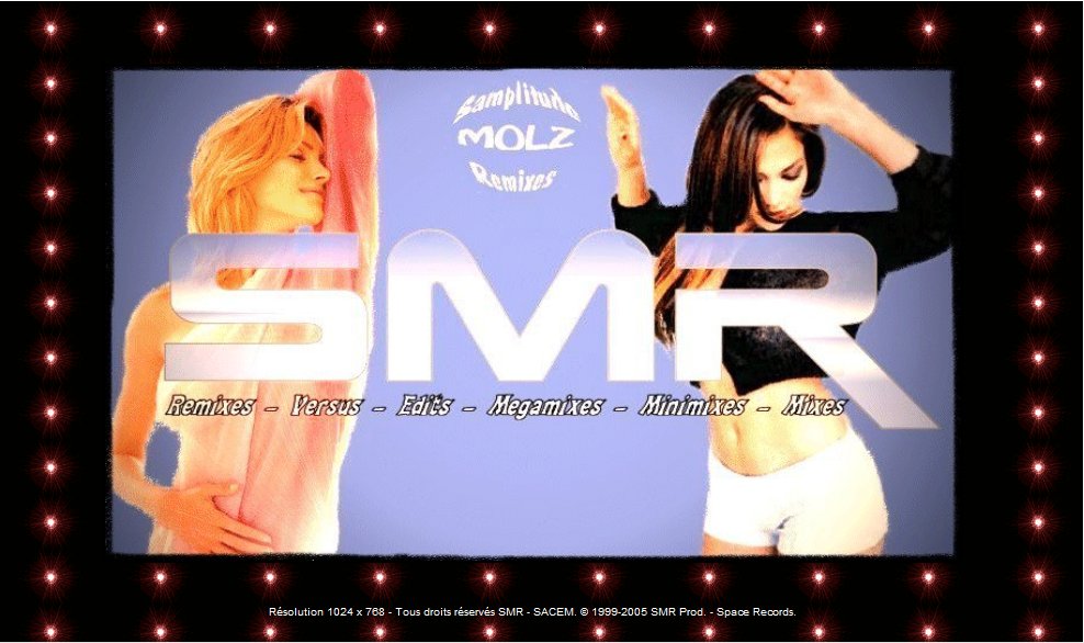 Page d&rsquo;accueil de l&rsquo;ancien site de SMR